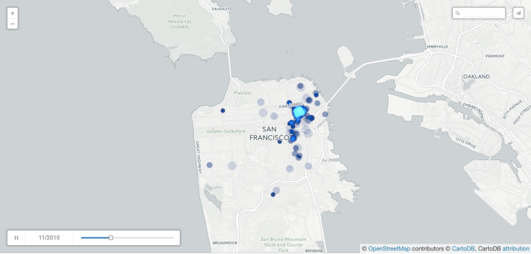 San Francisco Poop Map