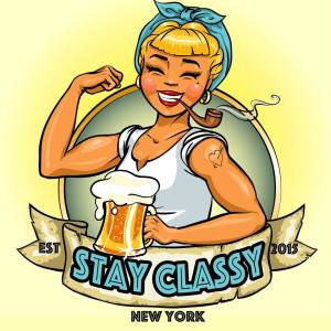 Stay Classy New York Logo