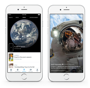 Twitter Moments Year in Space