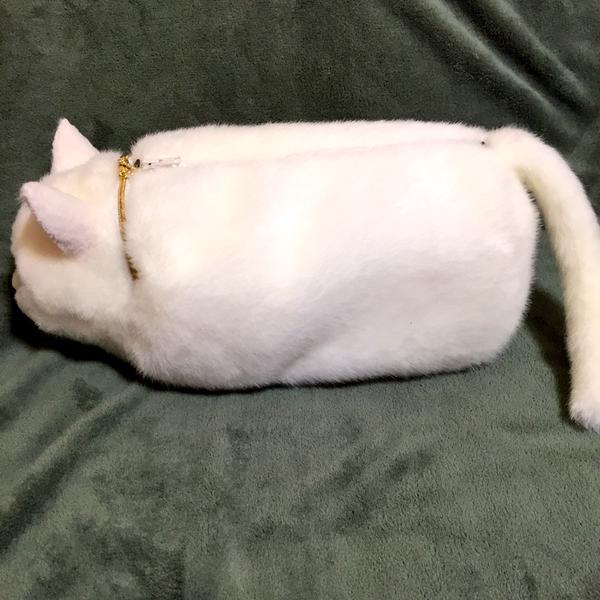 White Cat Bag Side