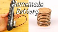 How To Make A Battery Using Copper Coins Vinegar Foil And Cardboard