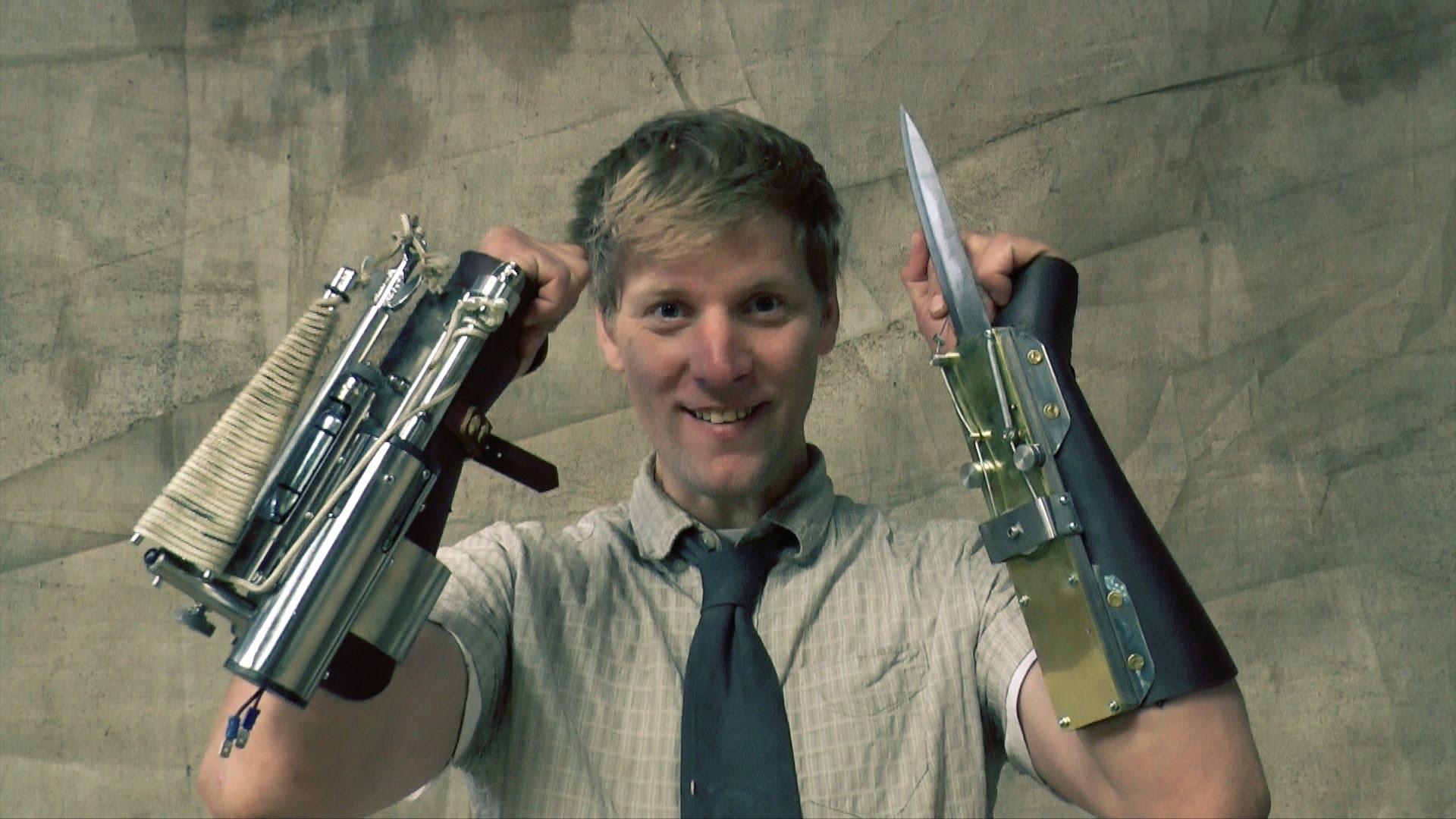 Inventor Colin Furze Builds a Fully Functional Hidden Blade and Rope