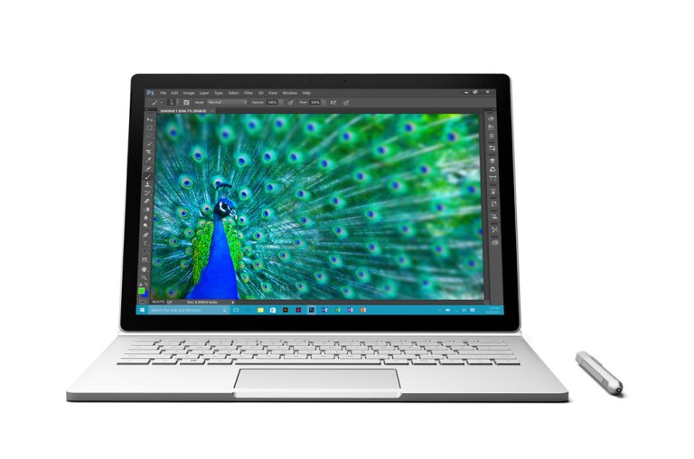 microsoft surface book peacock