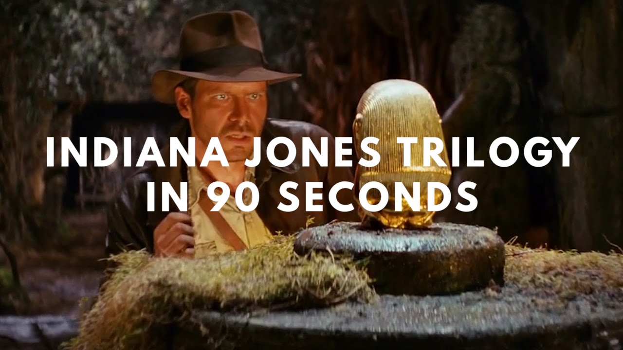 The Indiana Jones Trilogy In 90 Seconds