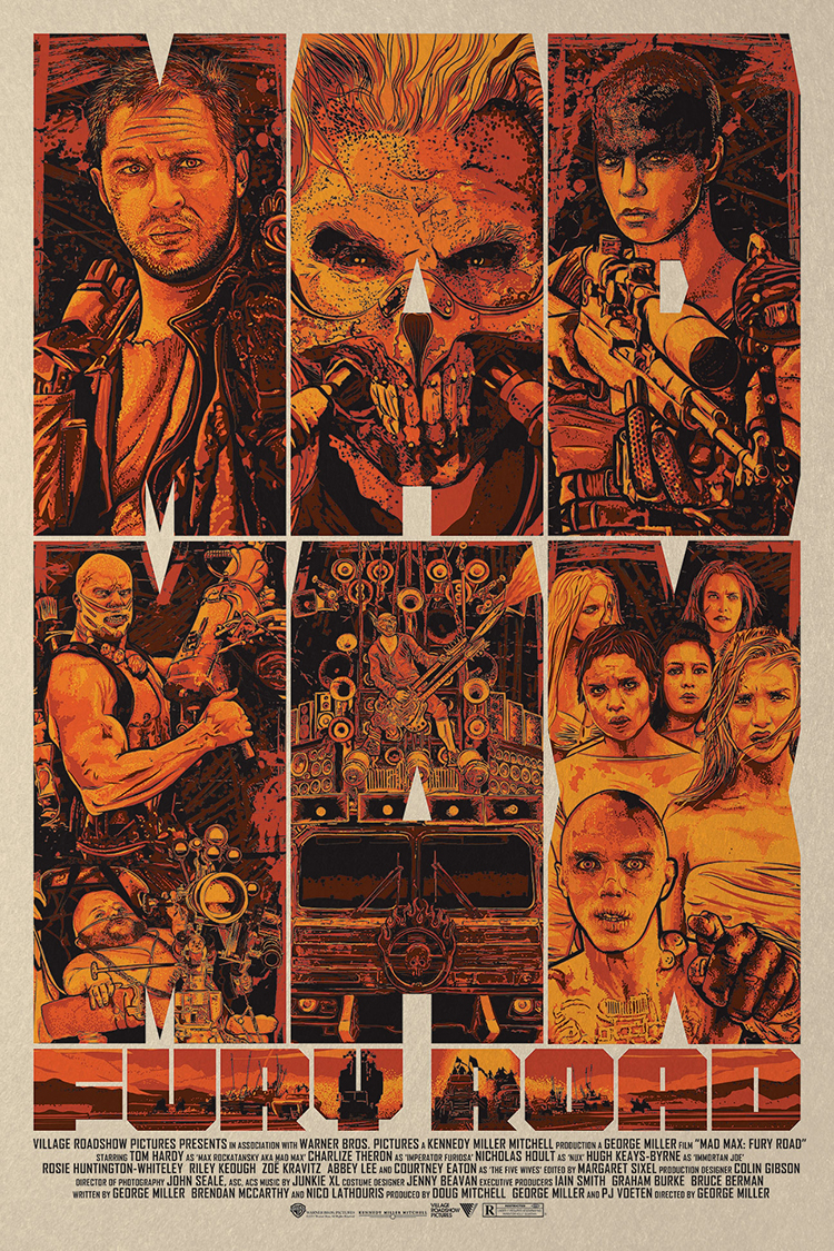 Mad Max Fury Road Poster