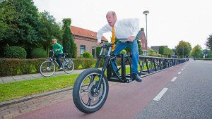 Driving World's Longest Bicycle