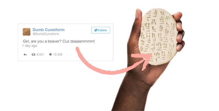 Dumb Cuneiform Beaver Joke