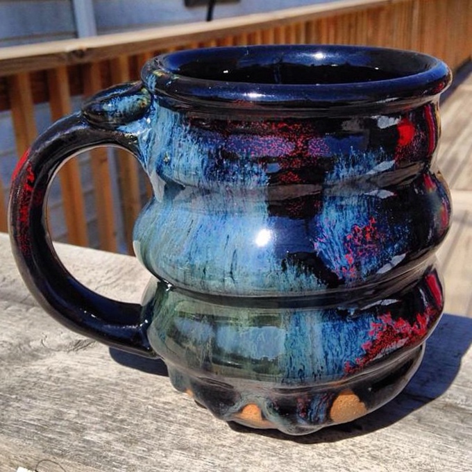 Finished Cosmic Mug