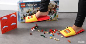 LEGO Slippers With Feet