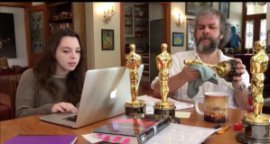 Peter Jackson and Daughter
