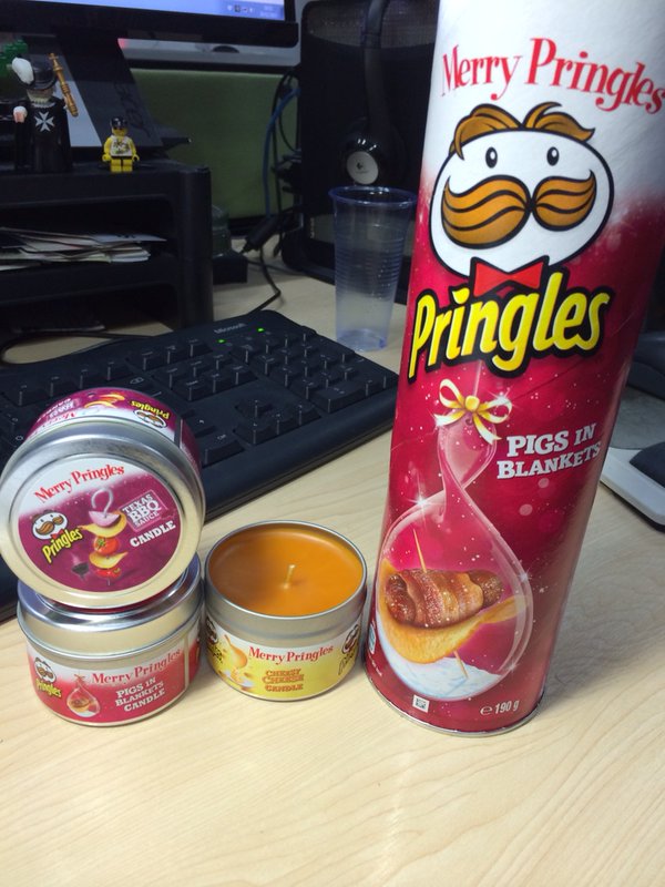 Pringles Potato Chip Candles Infused With the Aroma of 'Pigs In