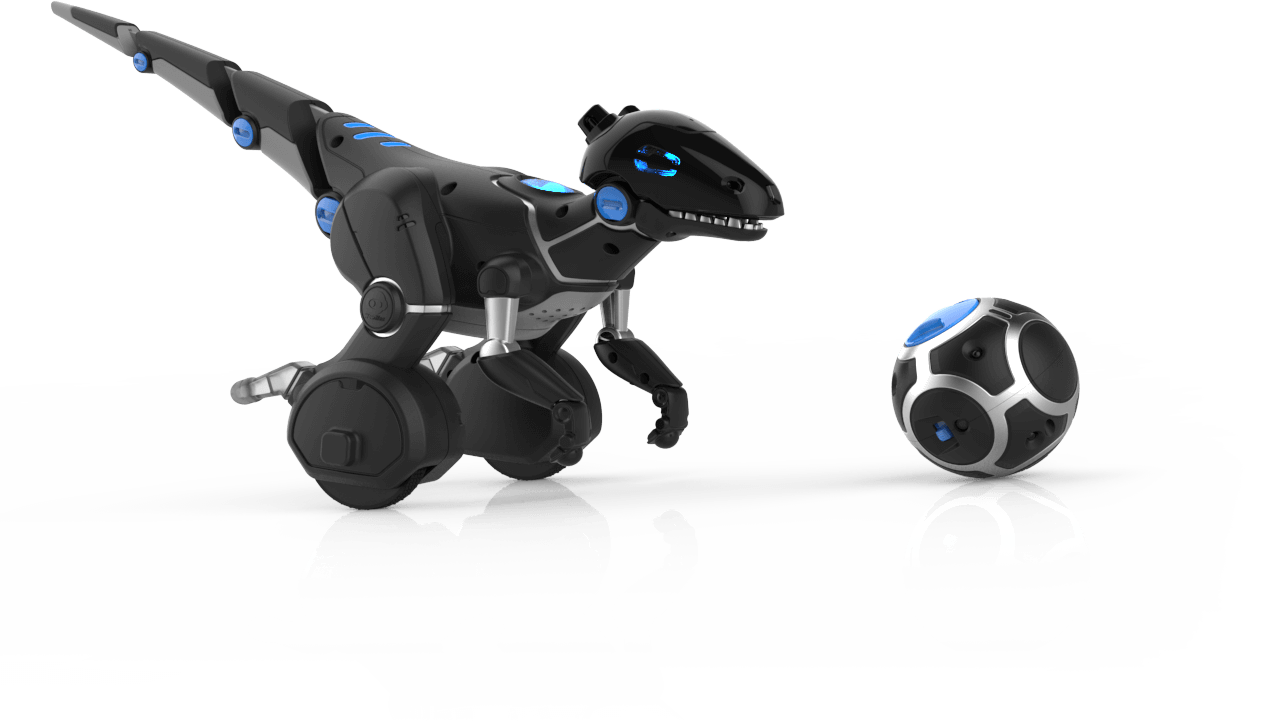 The MiPosaur, A Robotic Dinosaur Toy That Plays, Dances and Responds to