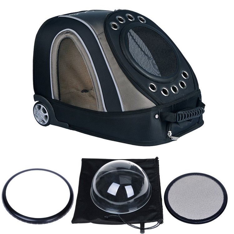 Upet, Innovated Pet Carriers With Bubble Viewing Windows for the