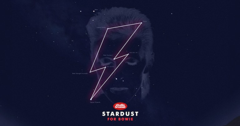 Bowie Constellation and Face