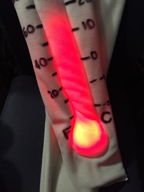 Thermometer Scarf Close