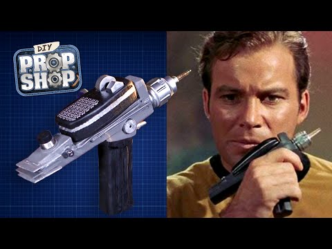 Use on all Phaser Prop Builds, Star Trek TOS Pair of P1 Metal Side Rails 