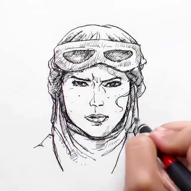 Drawings of Star Wars: The Force Awakens Characters Come to Life ...