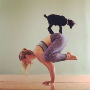 Penny and Yoga Girl