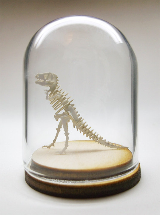 T-Rex Tiny Skeleton Model Kit