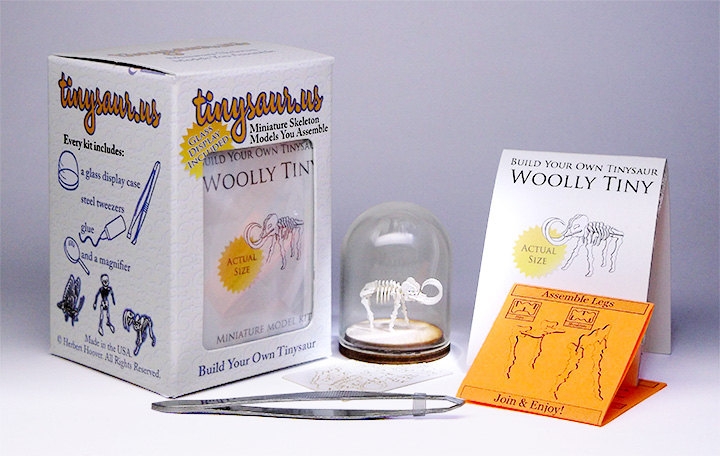 Woolly Mammoth Tiny Skeleton Model Kit