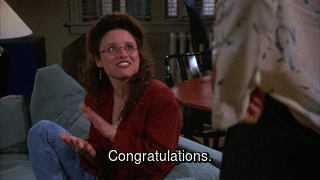 Seinfeld GIF Congratulations