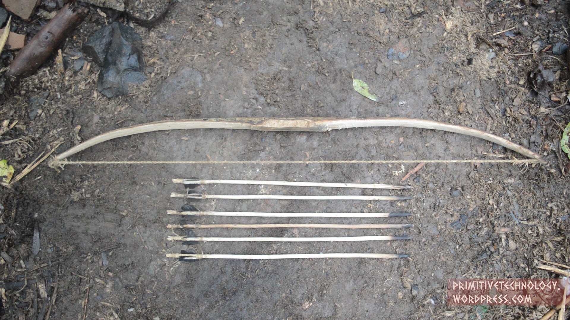 Arrows Using Only Primitive Stone Tools