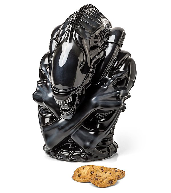 Aliens Warrior Cookie Jar