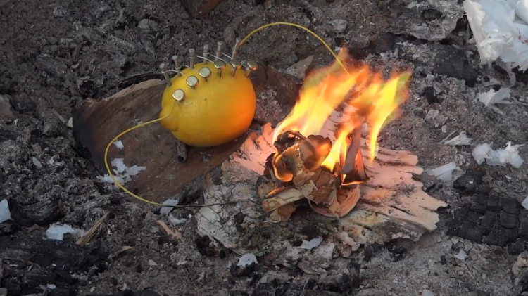 Starting a Fire With a Lemon