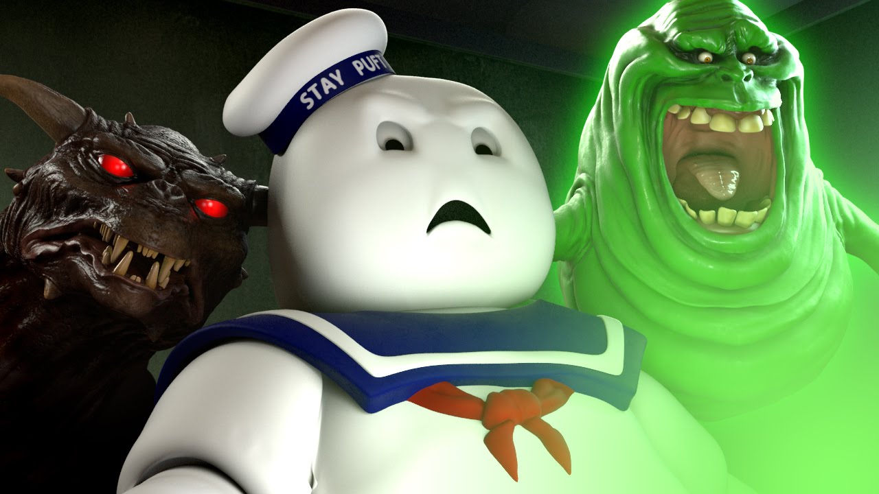 Stay Puft Marshmallow Man Reacts to the New Ghostbusters Trailer With