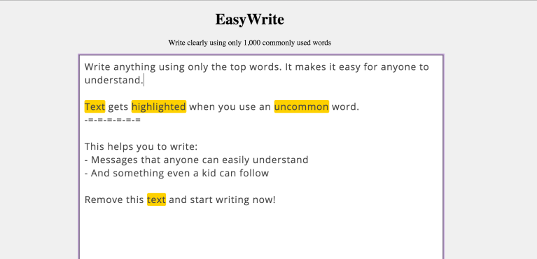 EasyWrite