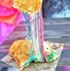 Grilled Cheese Rainbow