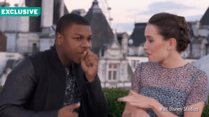 John Boyega Beat Boxes While Daisy Ridley Raps About Star Wars: The Force Awakens