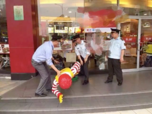 Police Arrest Ronald McDonald