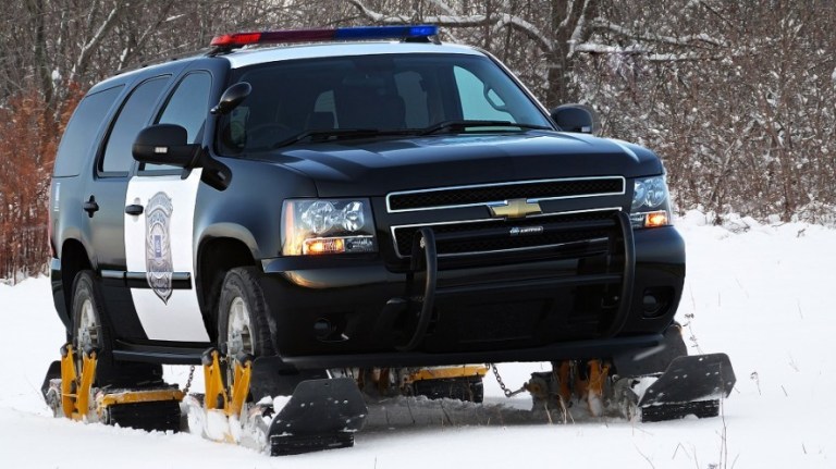 Track N Go on Police SUV