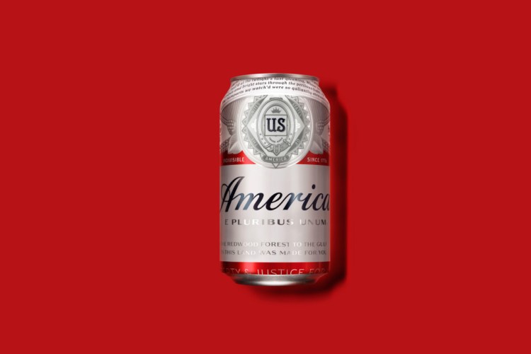 Budweiser America Can