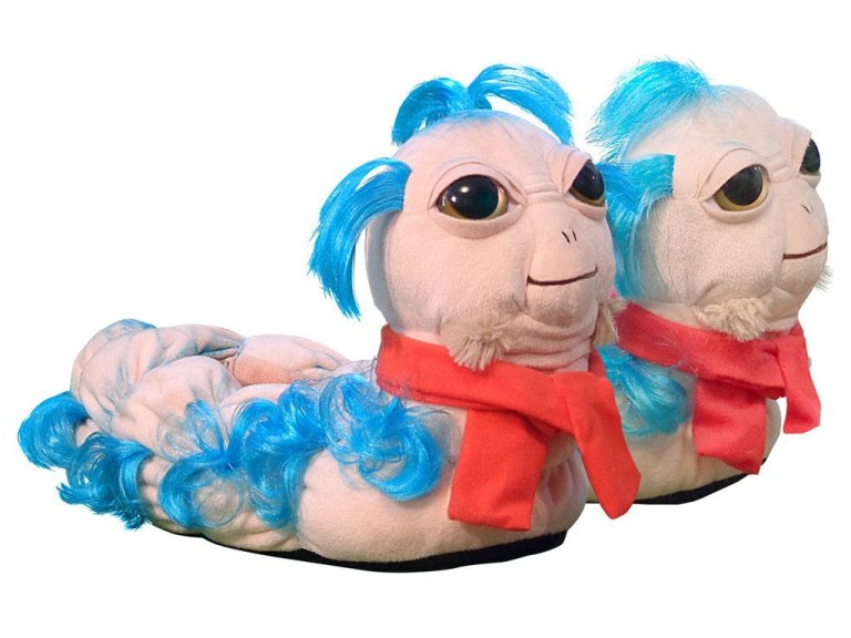 'Ello Worm Plush Slippers