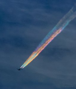Rainbow Contrail Cropped