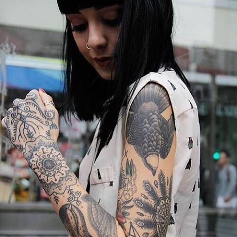 Ephemeral Tattoos, Low Commitment, Easily Removable Skin Ink That Only ...