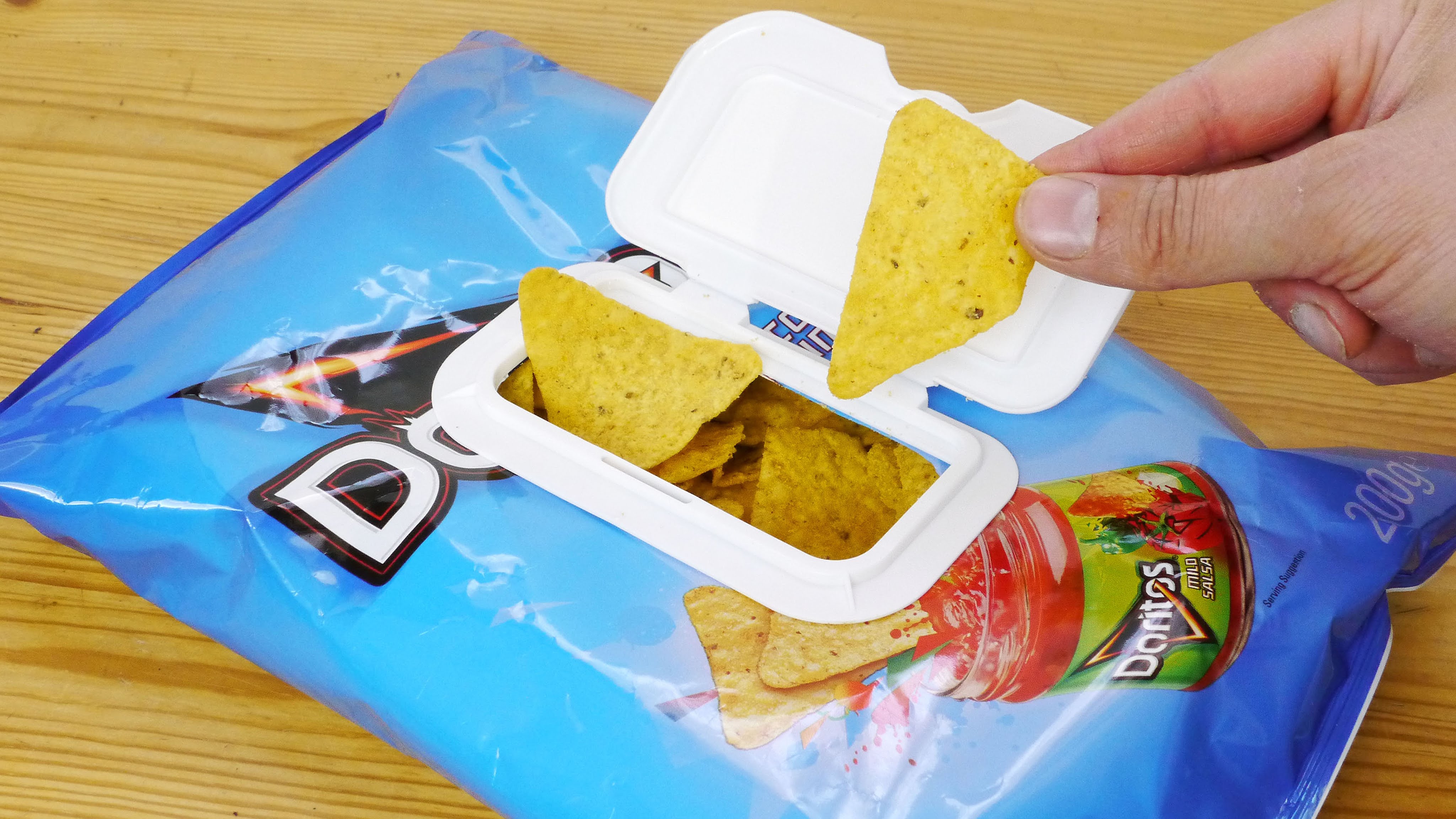 how to make snack or chip bag re