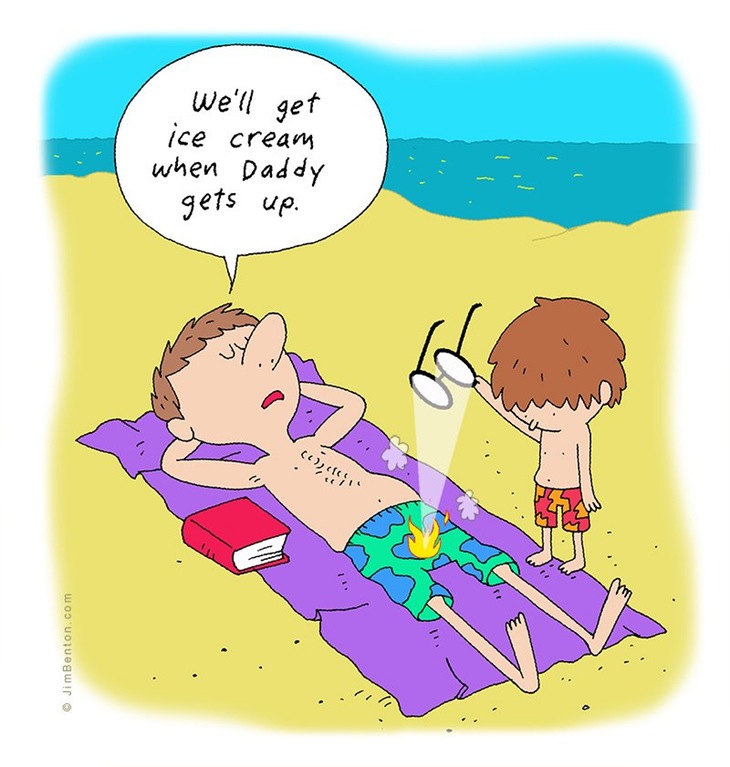 We'll Get Ice Cream When Daddy Gets Up