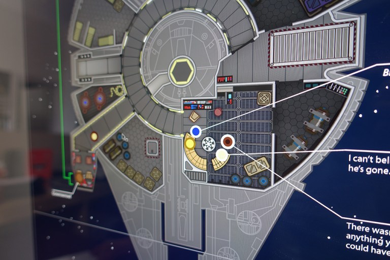 SWANH Infographic Millenium Falcon