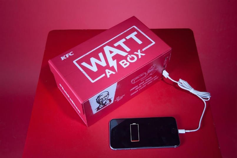 KFC India Introduces the Watt a Box, A Takeout Box With a Built-In USB ...