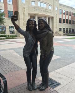 Selfie Statue