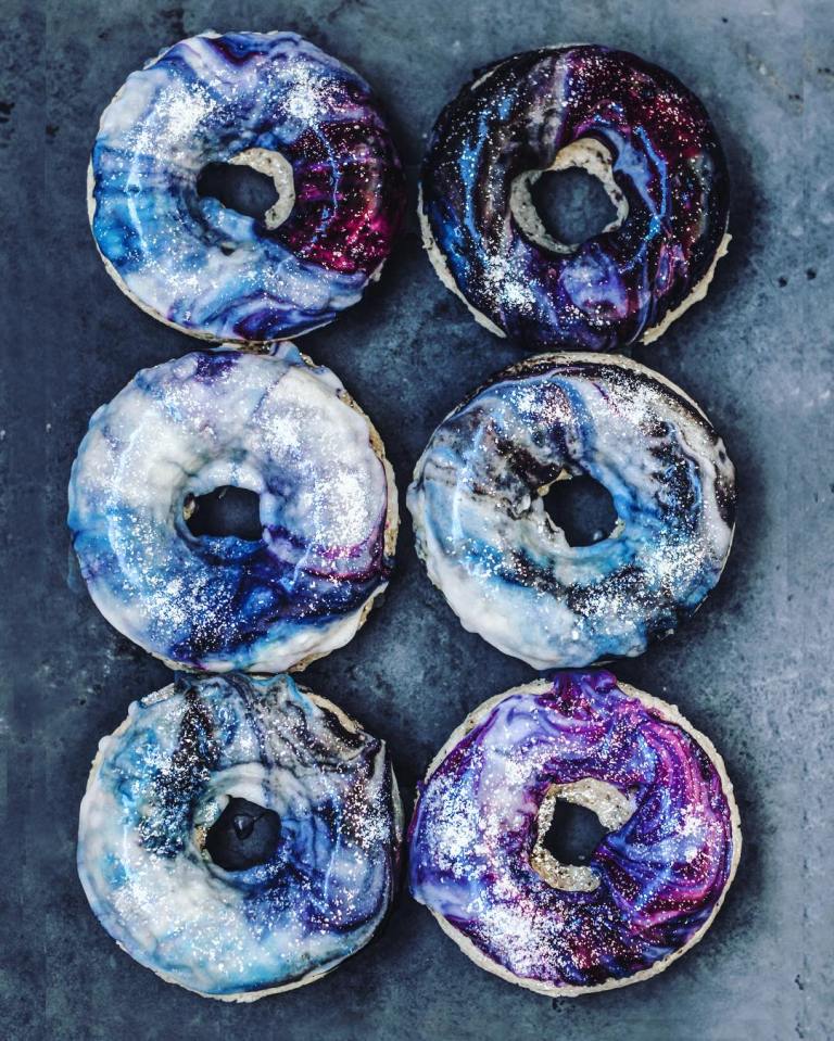 Vegan Galactic Donuts