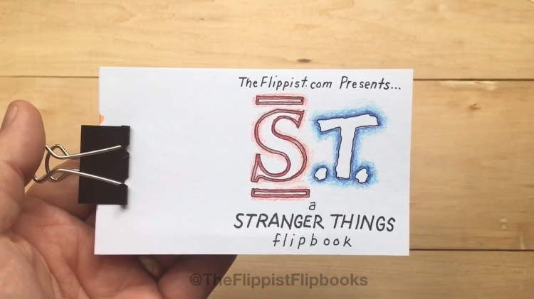 Stranger Things Flipbook