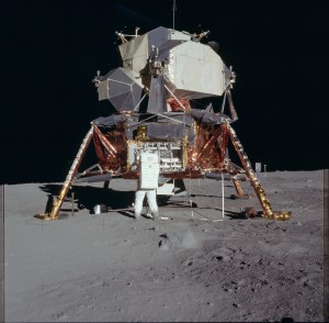 Apollo 11 on Moon