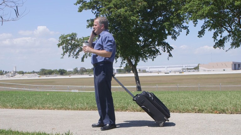 My Hitch Man in Wide Shot