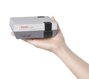 NES Classic in Hand