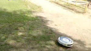 Roomba in a Park