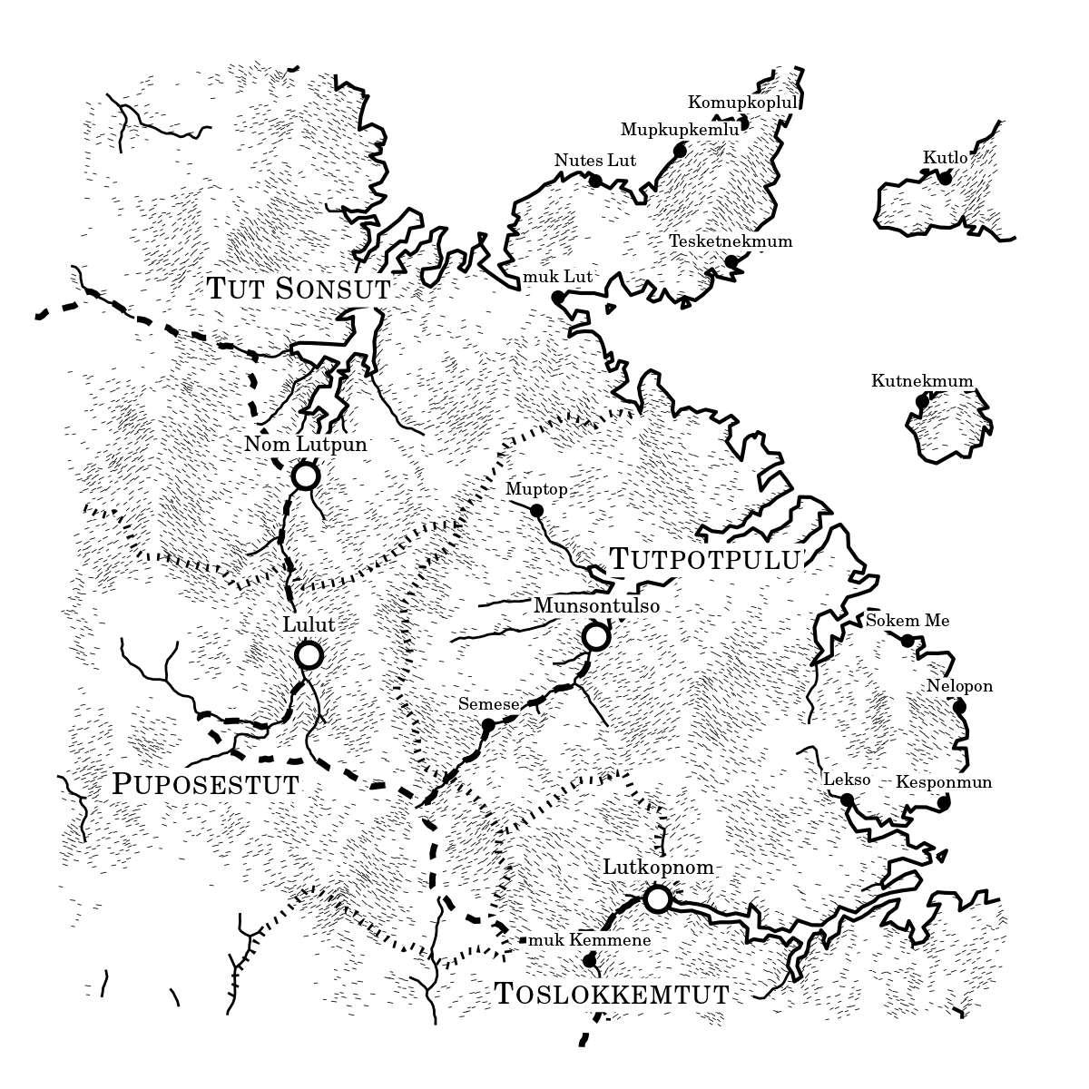 How the Twitter Account @unchartedatlas Generates Detailed Fantasy Maps